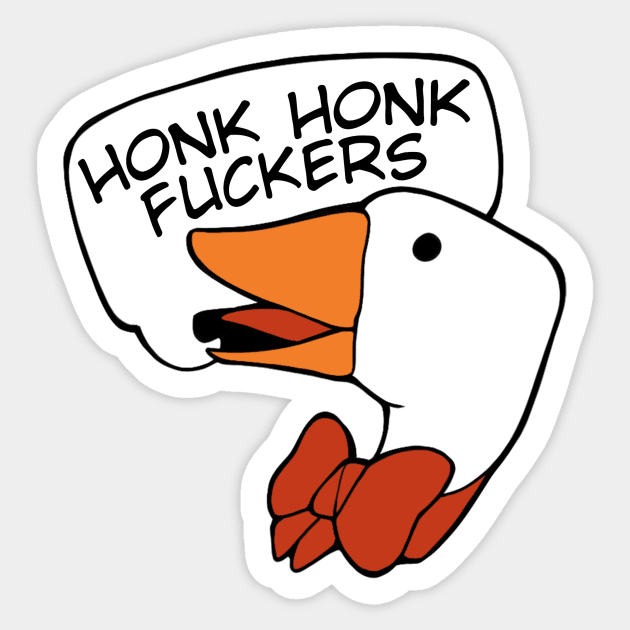 Honk Honk Sticker by Giraffe Studios